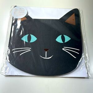 New Meri Meri Halloween Cat Sticker Sketch Book